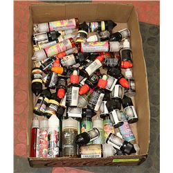 LARGE FLAT OF MIXED FLAOUR VAPE - FLAT HAS A MIX