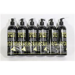 6 PACK SHAMPOOHEADS PROFESSIONAL TROPICAL TWIST