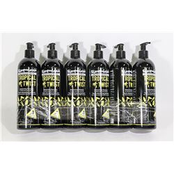 6 PACK SHAMPOOHEADS PROFESSIONAL TROPICAL TWIST