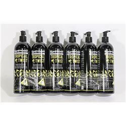 6 PACK SHAMPOOHEADS PROFESSIONAL TROPICAL TWIST