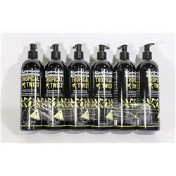 6 PACK SHAMPOOHEADS PROFESSIONAL TROPICAL TWIST