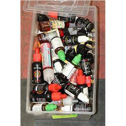 LARGE BIN OF MIXED FLAOUR VAPE - BIN HAS A MIX