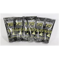 6 PACK SHAMPOOHEADS PROFESSIONAL TROPICAL TWIST