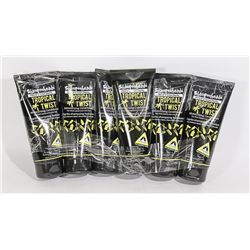 6 PACK SHAMPOOHEADS PROFESSIONAL TROPICAL TWIST