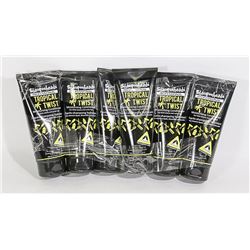 6 PACK SHAMPOOHEADS PROFESSIONAL TROPICAL TWIST