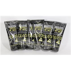 6 PACK SHAMPOOHEADS PROFESSIONAL TROPICAL TWIST
