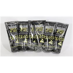 6 PACK SHAMPOOHEADS PROFESSIONAL TROPICAL TWIST