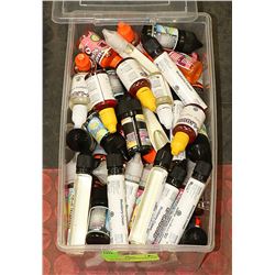 LARGE BIN OF MIXED FLAOUR VAPE - BIN HAS A MIX