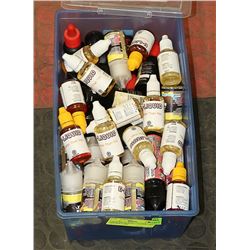LARGE BIN OF MIXED FLAOUR VAPE - BIN HAS A MIX
