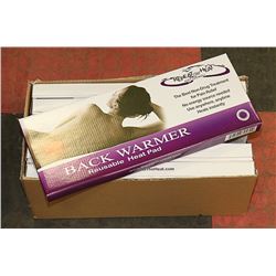 NEW CASE OF REUSABLE REPEAT THE HEAT BACK PAD KITS
