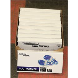 CASE OF NEW REUSABLE PALM NRG FOOT HOT / COLD PAD