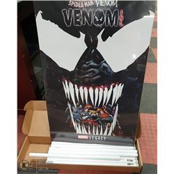 18 NEW MARVEL POSTERS, ONE IN FRAME.