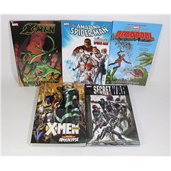 NEW MARVEL GRAPHIC NOVELS X5
