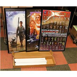 17 NEW MARVEL POSTERS + 3 FRAMED POSTERS