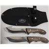 Image 1 : NEW SPORTSMAN 2PC. HUNTING KNIFE SET W/ SHEATH