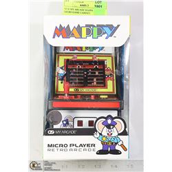 NEW MY ARCADE MAPPY ARCADE MICRO GAME CABINET