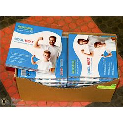 NEW CASE OF REUSABLE COOL HEAT GENERAL MUSCLE