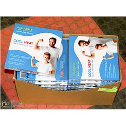 NEW CASE OF REUSABLE COOL HEAT GENERAL MUSCLE