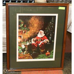 DUCKS UNLIMITED LTD ED NUMBERED & SIGNED "SANTA