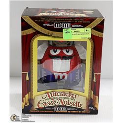 M & M'S RED NUTCRACKER IN BOX