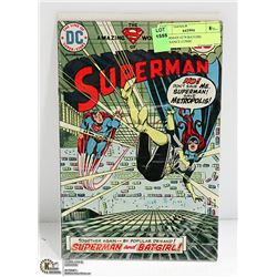 SUPERMAN #279 BATGIRL APPERANCE COMIC