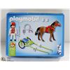 Image 1 : PLAYMOBIL IN BOX HORSE RACING