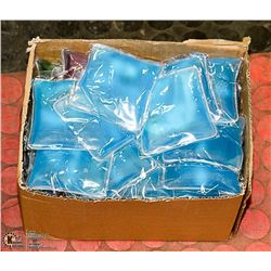 CASE OF 70 NEW REUSABLE INDIVIDUAL HEAT PADS GREAT