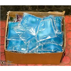 CASE OF 70 NEW REUSABLE INDIVIDUAL HEAT PADS GREAT