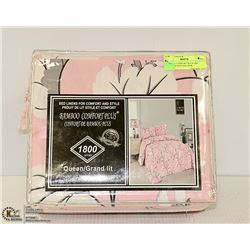 BAMBOO COMFORT PLUS 1800 SERIES QUEEN SIZE PINK