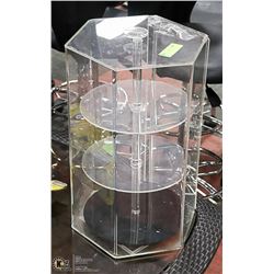 ACRYLIC COUNTERTOP DISPLAY CASE WITH