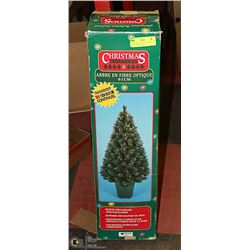 CONTINUOUS COLOR CHANGING 32" FIBRE OPTIC TREE