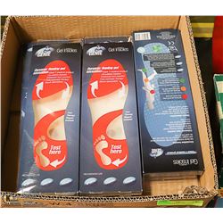 LOT OF 6 PAIRS OF GEL GENIE UNISEX INSOLES