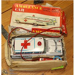 ANTIQUE REMOTE AMBULANCE