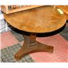 Image 1 : SMALL ROUND WOOD TABLE