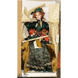 STUNNING 25" VICTORIAN CHRISTMAS DOLL