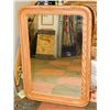 Image 1 : LOT OF 2 WOOD FRAME MIRROR