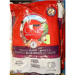 3 BAGS PURINA ONE DOG FOOD 6KG
