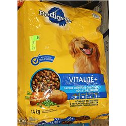 2 BAGS PEDIGREE 14 KG DOG FOOD