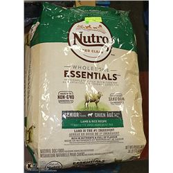 2 BAGS NUTRO LAMB AND RICE DOG FOOD  13.6 KG