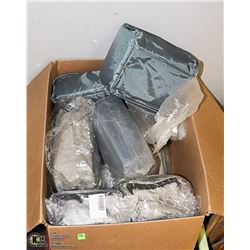 BOX OF ASSORTED CAMERA INNER BAGS