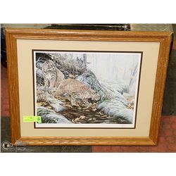 LITHOGRAPH- LTD EDITION "ON THE ALERT" BY HERBERT