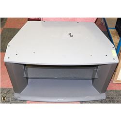 GREY TELEVISION STAND