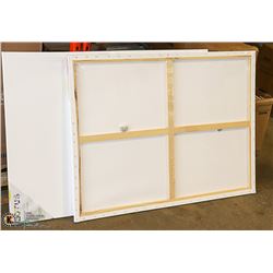 LOT OF 2 ARTISTIC PAINTING CANVASES 30" X 40"
