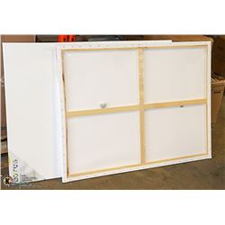 LOT OF 2 ARTISTIC PAINTING CANVASES 30" X 40"