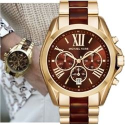 NEW MICHAEL KORS 43MM TRIPLE CHRONO MSRP $359