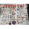 Image 2 : SHEET WITH OVER 200 PINS, OILERS, LEGION, SCREW