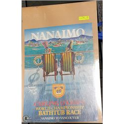 NANAIMO BATHTUB RACE POSTER