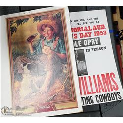 VINTAGE COCA COLA ADVERTISEMENT PICTURE BY NORMAN