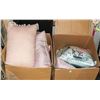 Image 1 : TWO BOXES OF SHOWHOME PILLOWS