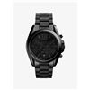 Image 1 : NEW MICHAEL KORS BLACK TRIPLE CHRONO MSRP $399